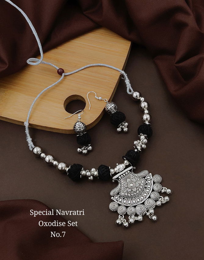 Special Designer Navratri Oxidized Set Wholesale Shop In Surat
